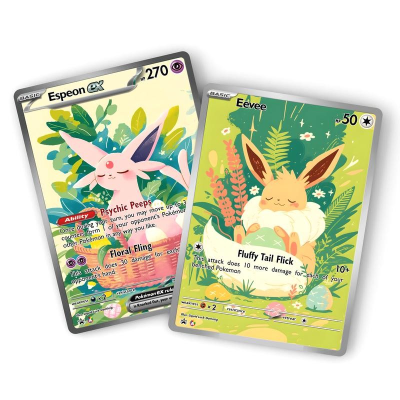 Adorable Easter Pokemon | Custom Fan-Art Pokemon Cards | The