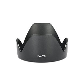 NinoLIte Lens Hood EW-78D / EF28-200mm F3.5-5.6, EF-S18-200mm F3.5-5.6 Camera Lens Compatible