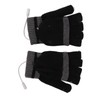 Full and Half Fingers Heating Gloves USB Fingerless Knitting Electric