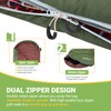 KingCamp Sleeping Bag for Adults, Extra Wide Flannel Sleeping Bag