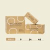 ECO BOOM Unbleached Bamboo Toilet Paper, 48 Mega Rolls, 100%