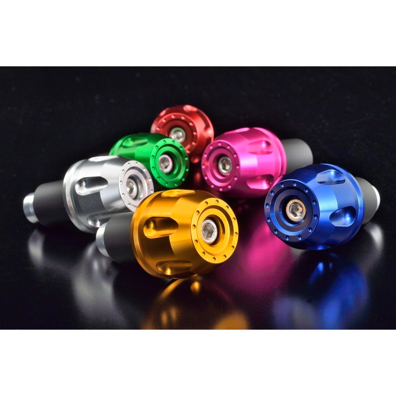 POSH 032177-32 Motorcycle Goods Handlebar End, Universal Revolver End (Outer