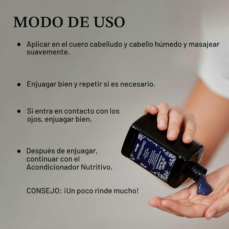 Davines Heart of Glass Silkening Shampoo Shampoo para tonos rubios