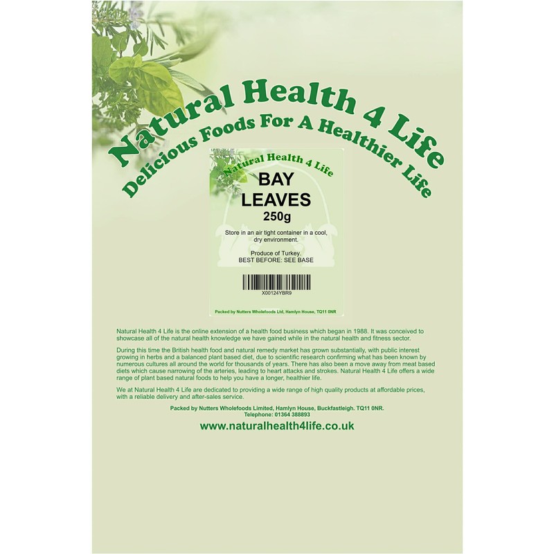 Natural Health 4 Life Bay Leaves 250g