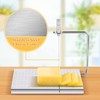 Cheese Slicer Cutter Stainless Steel Cheese Slicers with Wire Sturdy