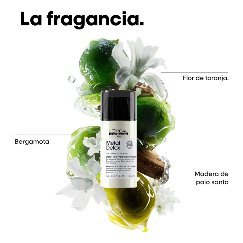 L'Oréal Professionnel Metal Detox Crema de Alta Protección 100ml