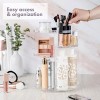 Masirs Organizador De Maquillaje Giratorio De 360 Grados, Altura De