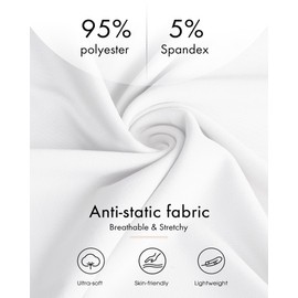 MANCYFIT Plus Size Slip for Women Under Dress Full Slip Tank Top Dress Wide Straps Nightgown White 24 Plus