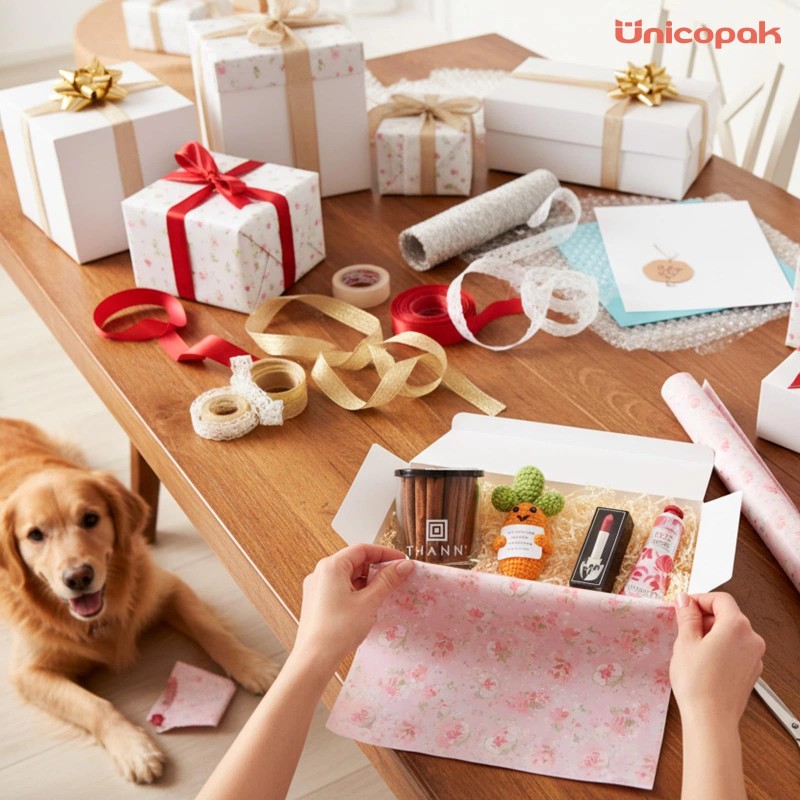 Best UnicoPak 24 Pack Gift Boxes 9x6x4 Inches White with