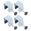 Jectse Drawer Clamp, 4Pcs Cabinet Clamps, Easy Adjustment, Flexible Drill