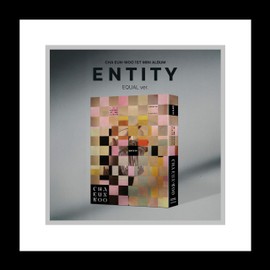 Astro Cha Eunwoo Entity 1st Mini Album CD+Folding Poster on Pack+Photobook+Photocard+Sticker+DIY Entity+Accordion Lyric Paper+Tracking Sealed EUN WOO (Equal Version)