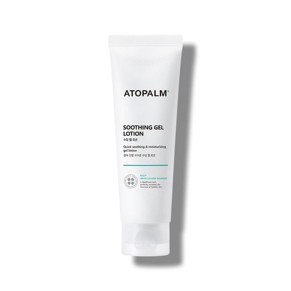 ATOPALM Soothing Gel Lotion, Lightweight, Refreshing, Gel for Instant Skin Relief, 4.0 Fl Oz, 120ml