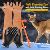 Tellingyou Field Cleaning Tool with Field Dressing Gloves, Big Game