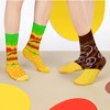 AGRIMONY Funny Burger Socks Box -Funny Gifts for Men Women