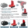 Battery Adapter for Milwaukee M12 12V Tools, MT18M12 for Makita