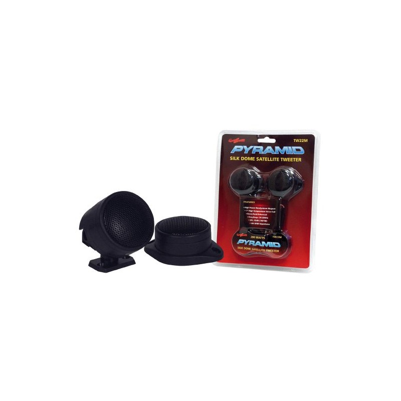 Pyramid TW22M 1-Inch 100 Watts Oval Satelite Tweeter