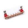 SCXCLY Wall Mounted Copper Ground Bar Kit, with 12 Terminal