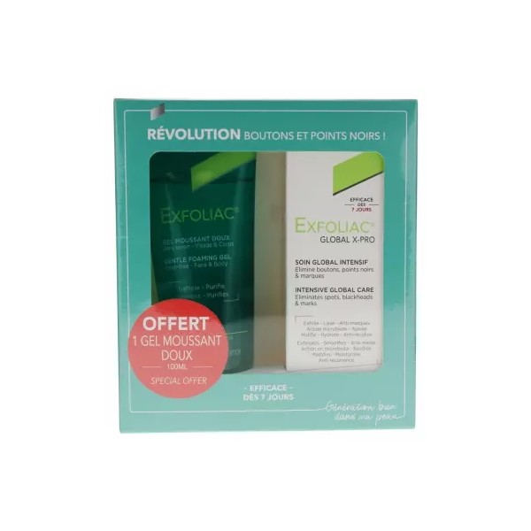 Noreva Exfoliac Global X-Pro Intensive Global Care 30ml + Free
