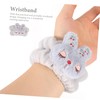 Ipetboom 1 Pair Comfortable Wristbands for Makeup Face Washing Elastic