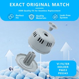 DASARYA Replacement Parts Type VI Filter Holder Set for Coleman Saluspa Hot Tub, Best Way Small Inflatable Pool Lay-Z Spa Accessories P6653 P05343