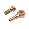 Rrina 2 Sets M10 Banjo Hose Barb Bolt Fittings Banjo