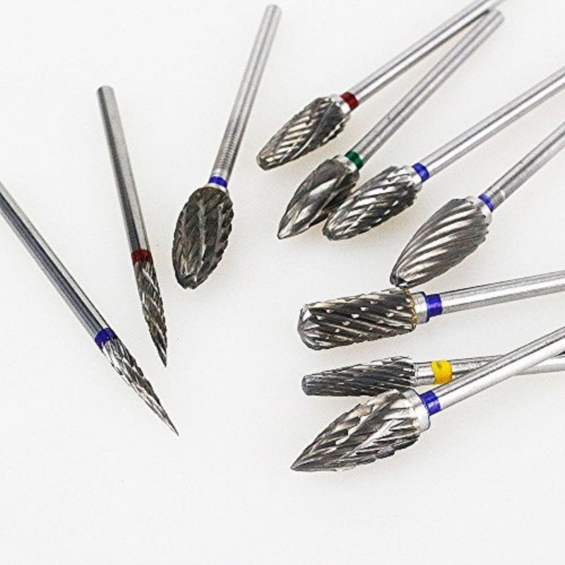 Airgoesin HP Cutting Burs Cutter Drill Polisher Tungsten Carbide 10pcs/pk,