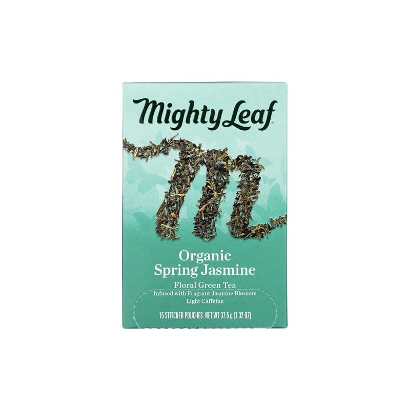 mlc40016 – Mighty Leaf Tea Co – Conjunto hoja bolsas