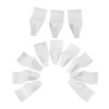 WOONEKY 12pcs Stainless Steel Clips for Outdoor Decorations for Hanging