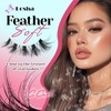 Losha Lashes Wispy Cat Eye Lashes 10 Pairs Natural False