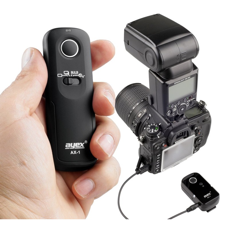 Ayex AX-1 (E3) Remote Shutter Release for Canon EOS, 80D,