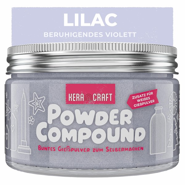 KERACRAFT Powder Compound 150 g - Lilac - Up to