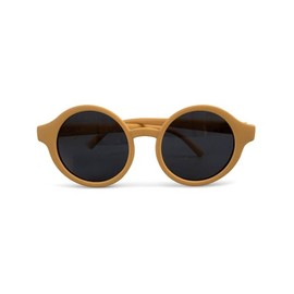 Filibabba Scandinavian Baby Products Recycled Plastic Kids Sunglasses - Honey Gold, black