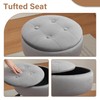 Gitrah Vanity Chair with Wheels Adjustable Vanity Stool with Storage