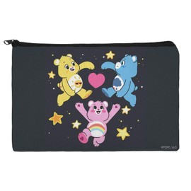 Care Bears: Unlock The Magic Funshine, Grumpy and Cheer Pencil Pen Organizer Zipper Pouch Case