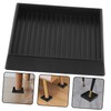 LALAFINA Multi Function Rubber Furniture Coaster Square Leg Pads for