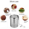 zalati Spice Strainer 1.3L Food Strainer Spice Filter Stainless Steel