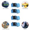 Luoqun88 Luggage Straps, Adjustable Suitcase Straps, 4 Pcs Heavy duty