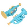 Horn Toy Simulation Design Dynamic Lighting Effect Musical Instrument Horn