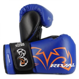 Rival Boxing RS11V Evolution Hook and Loop Sparring Gloves - 12 oz. - Blue