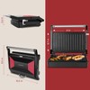 Panini Press Sandwich Maker, Aigostar 1000W Sandwich Press Grill with