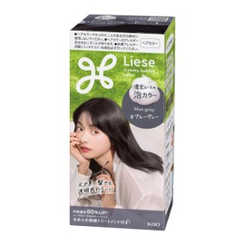 Liese Kao Bubble Hair Color - Blue Gray for Black Hair