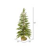 Vickerman 48" Cedar Pine Artificial Christmas Tree - Unlit -