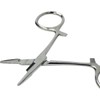 HTS 226H4 4" Stainless Steel Locking Fisherman's Hemostat with Scissors