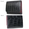 Berkut Crocodile Compact Wallet with Coin Purse for Men and