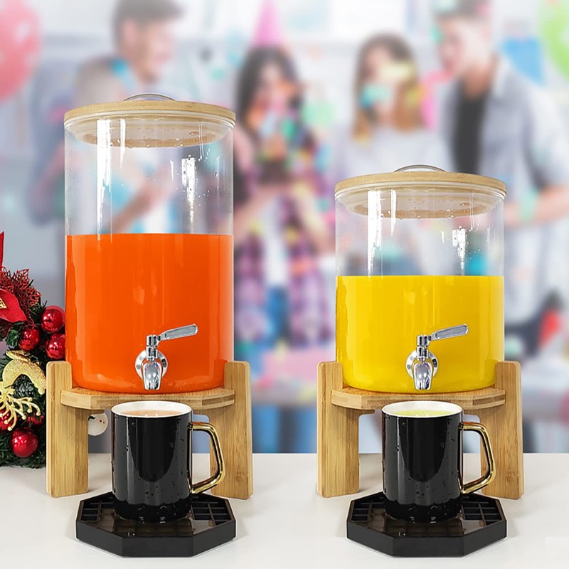 Happy Reunion Coffee Countertop Octagon Drip Tray (4" - 3