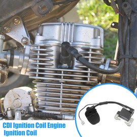 X AUTOHAUX 1 Pcs Motorcycle CDI Ignition Coil Engine Ignition Coil for 33cc 43cc 47cc 49cc 50cc Mini Moto Dirt Pocket Bike Chopper Scooter Quad ATV Minimoto