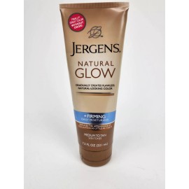 Jergens Natural Glow +FIRMING Body Lotion Medium To Tan Skin Tone 7.5oz