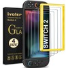 ivoler Pack of 4 Protective Glass Compatible with 2, Protective