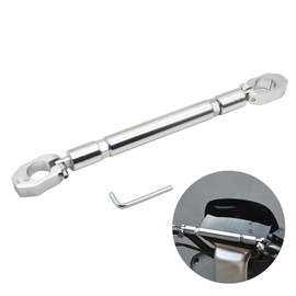 FOR GB350 GB350C GB350S gb 350 gb 350 s gb350 gb350c gb350c gb350s 2021-2023 2024 Motorcycle CNC Balance Bar Adjustable Handle Bracket Can Adjust Cross Bar Accessories Handle Brace (Silver)