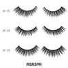 Laflare 3D Cashmere False Eyelashes 3 pcs Multipack, Ultra Soft,